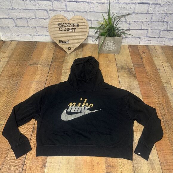 NIKE
NSW RALLY METALLIC PULLOVER HOODIE - Picture 2 of 12